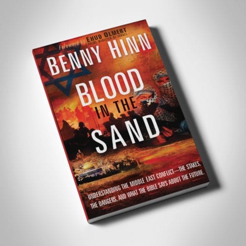 Blood in the Sand - front cover - Benny Hinn Ministries