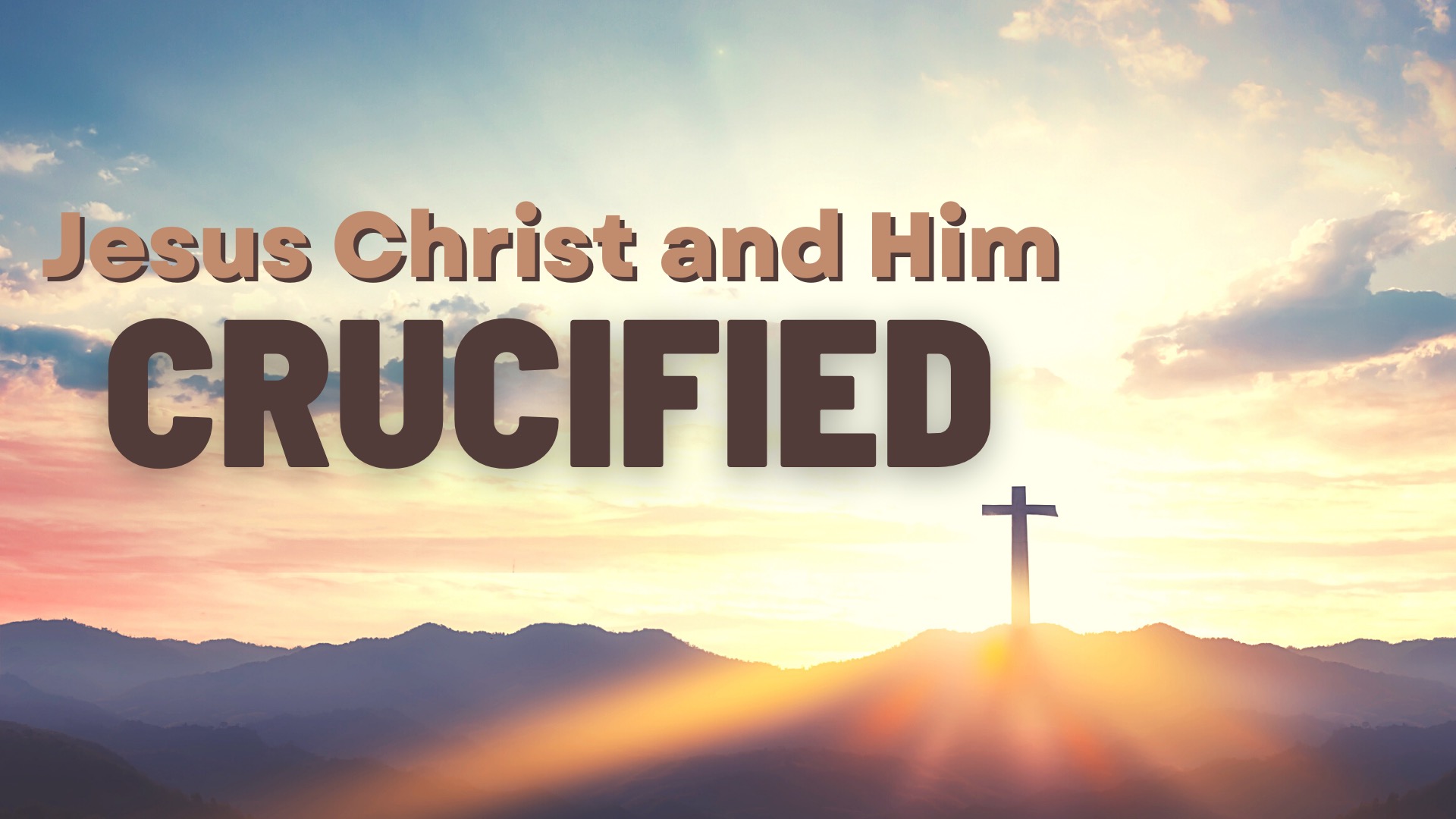 Crucified - 1 - Benny Hinn Ministries